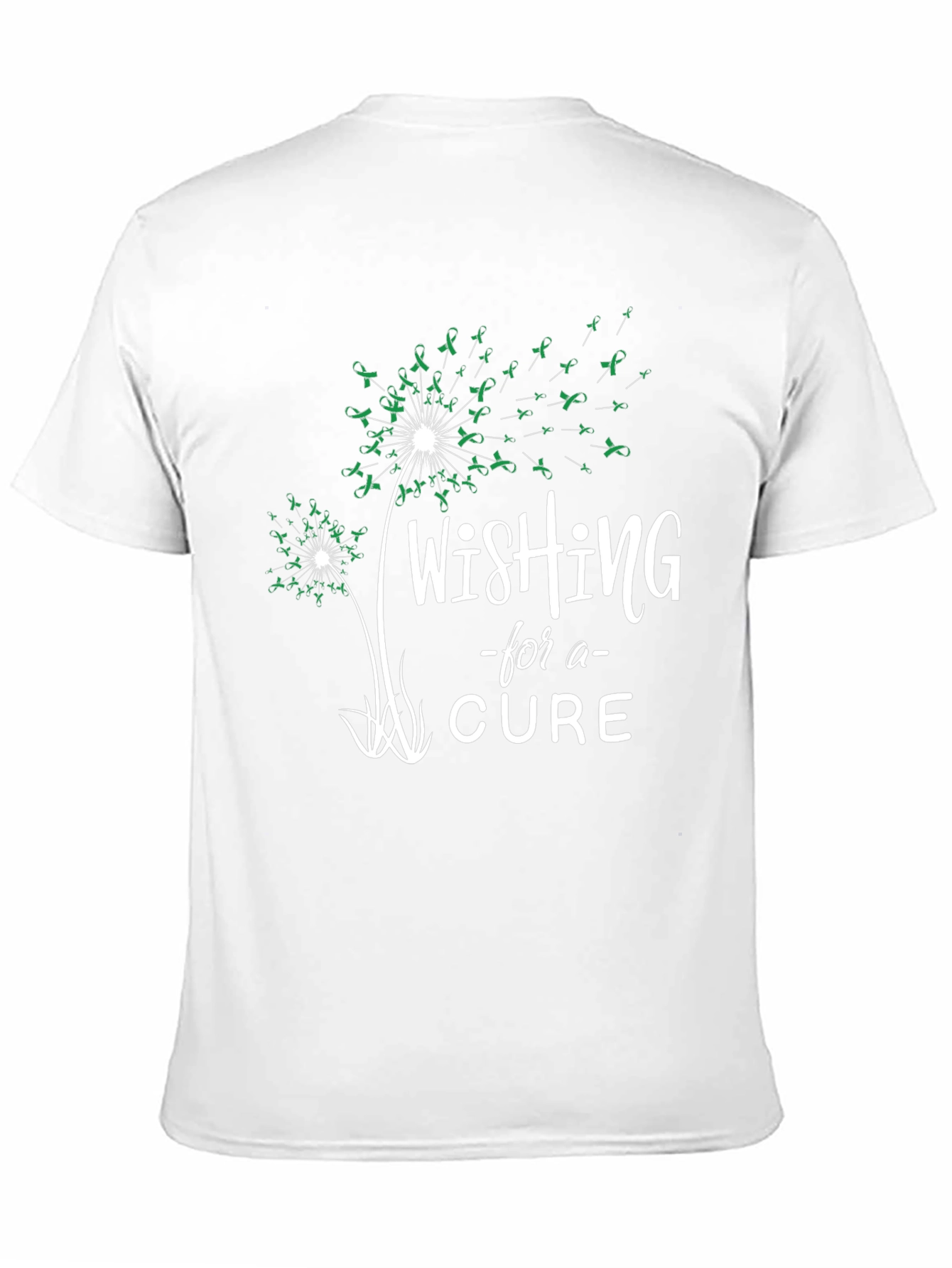 Wishing for a Cure Black T-Shirt