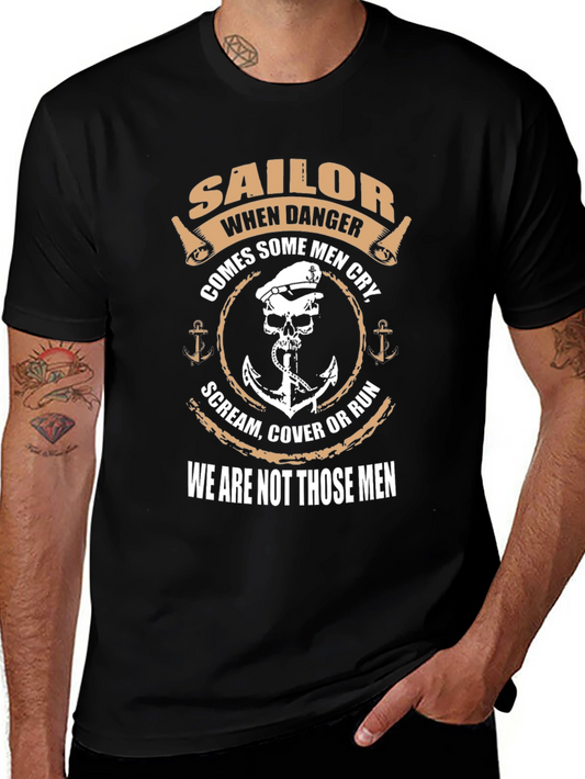 Sailor Danger Mens Graphic T-Shirt