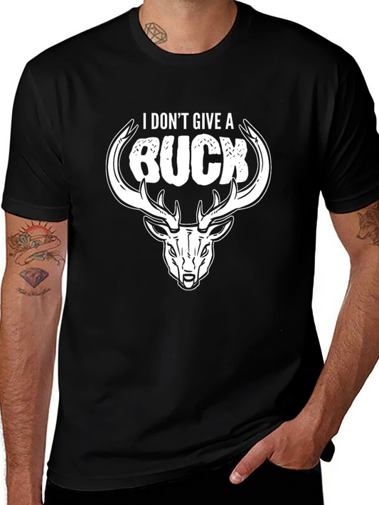 I Dont Give A Buck Deer Graphic Tee