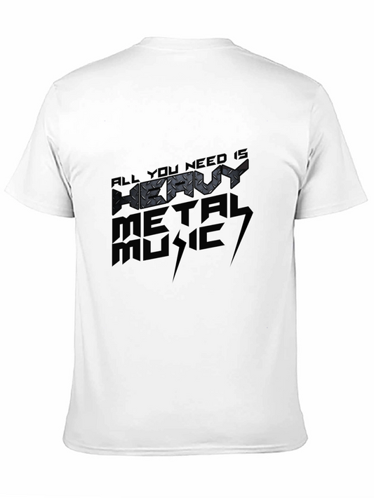 Heavy Metal Music Graphic T-Shirt