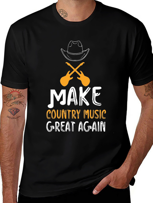 Make Country Music Great Again Graphic Tee