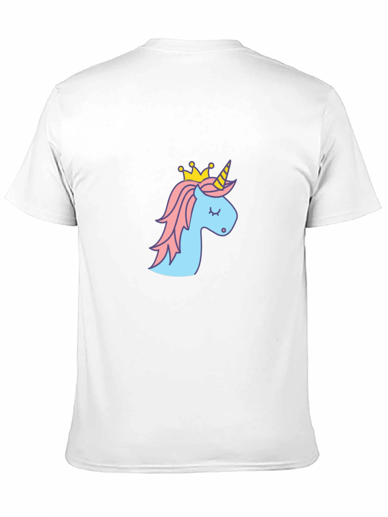 Unicorn Crown T-Shirt - Black