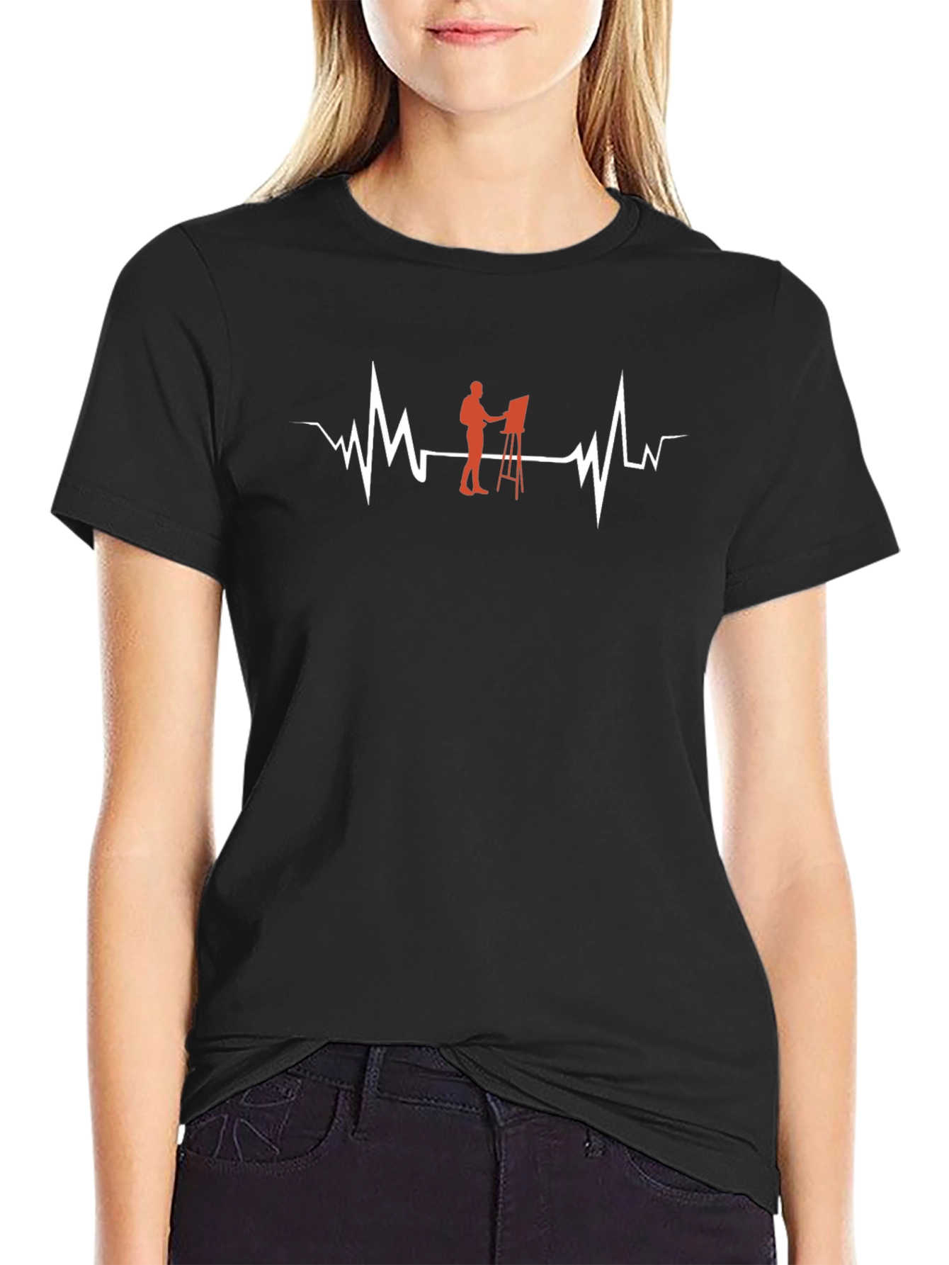 Artist Heartbeat T-Shirt - Painters Passion