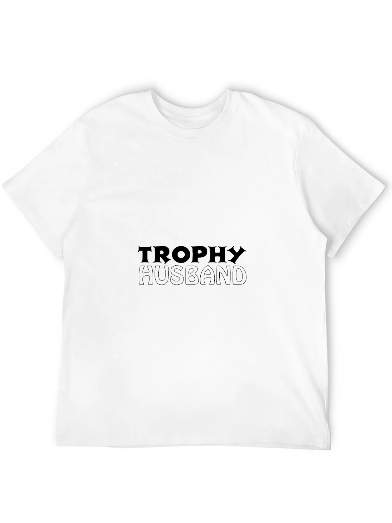 Trophy Husband Black T-Shirt