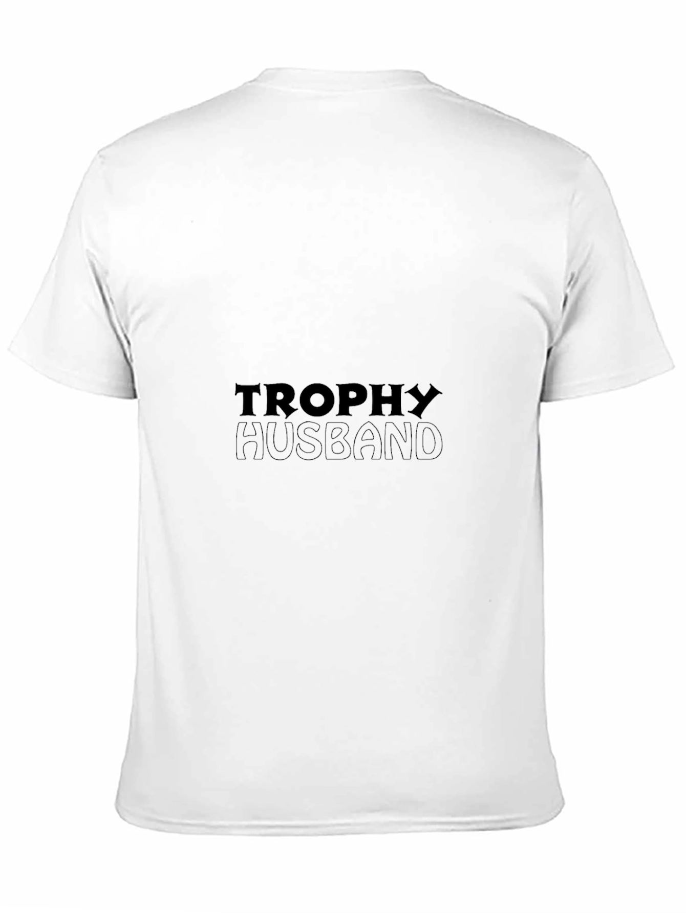 Trophy Husband Black T-Shirt
