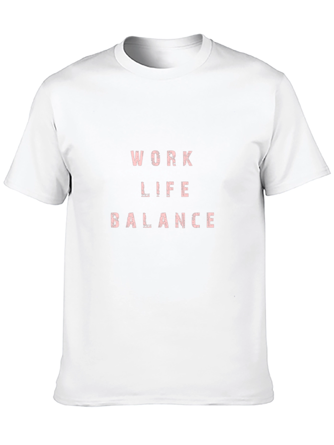 Work Life Balance Black Graphic Tee