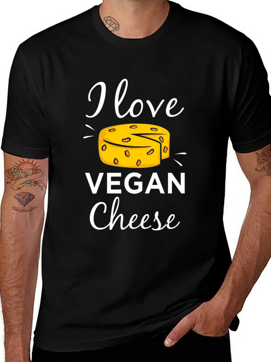 I Love Vegan Cheese T-Shirt