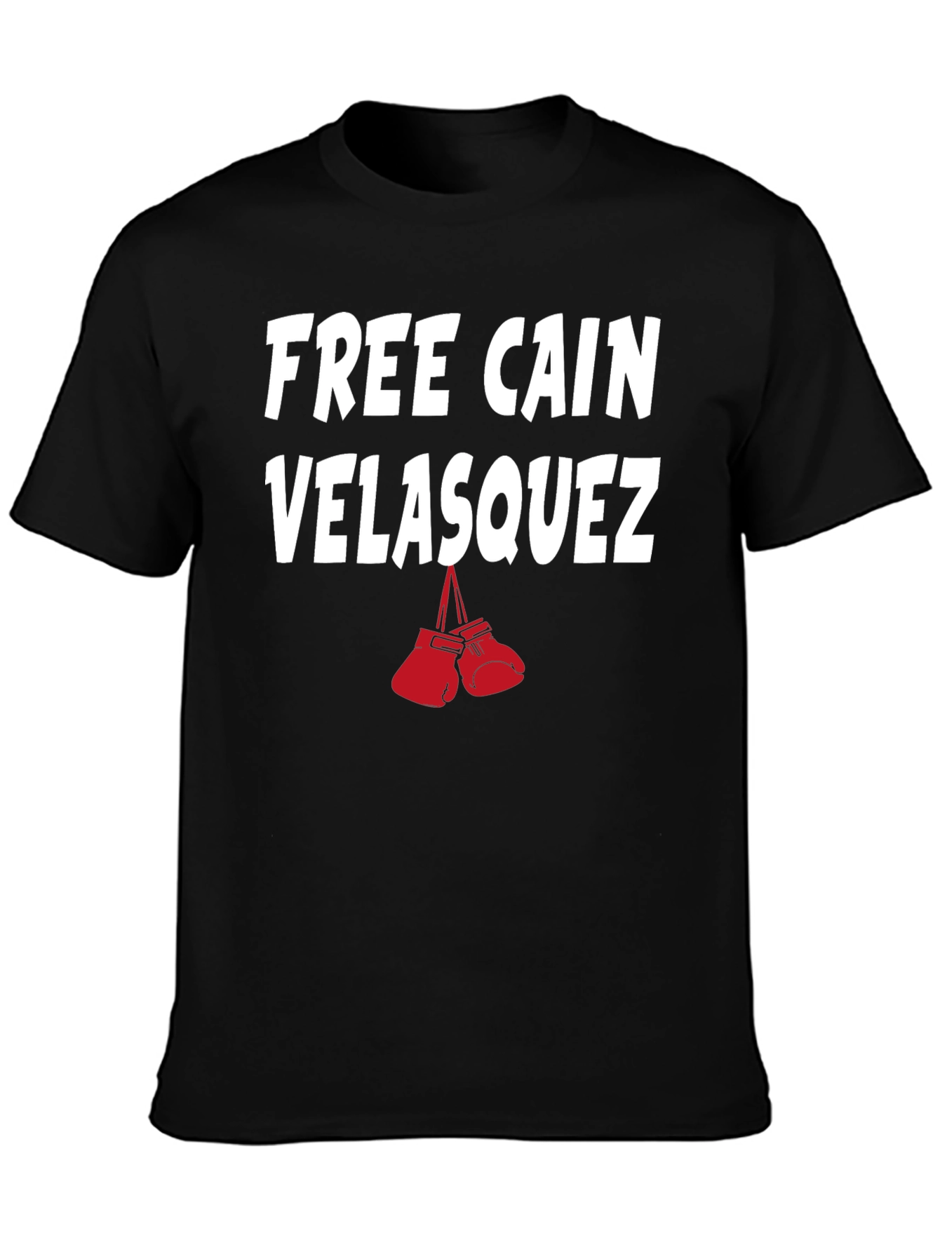 Free Cain Velasquez T-Shirt Boxing Gloves Tee