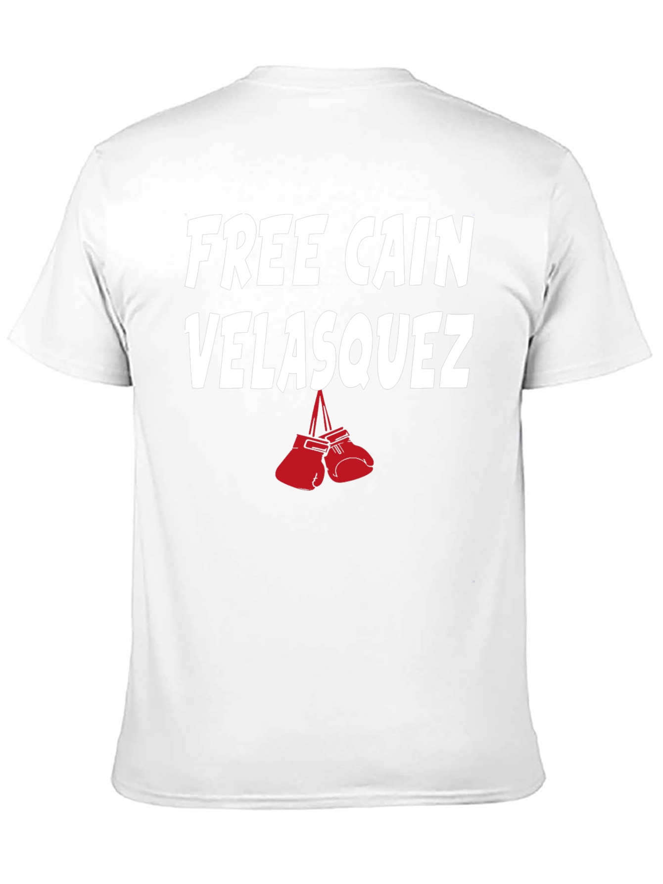 Free Cain Velasquez T-Shirt Boxing Gloves Tee