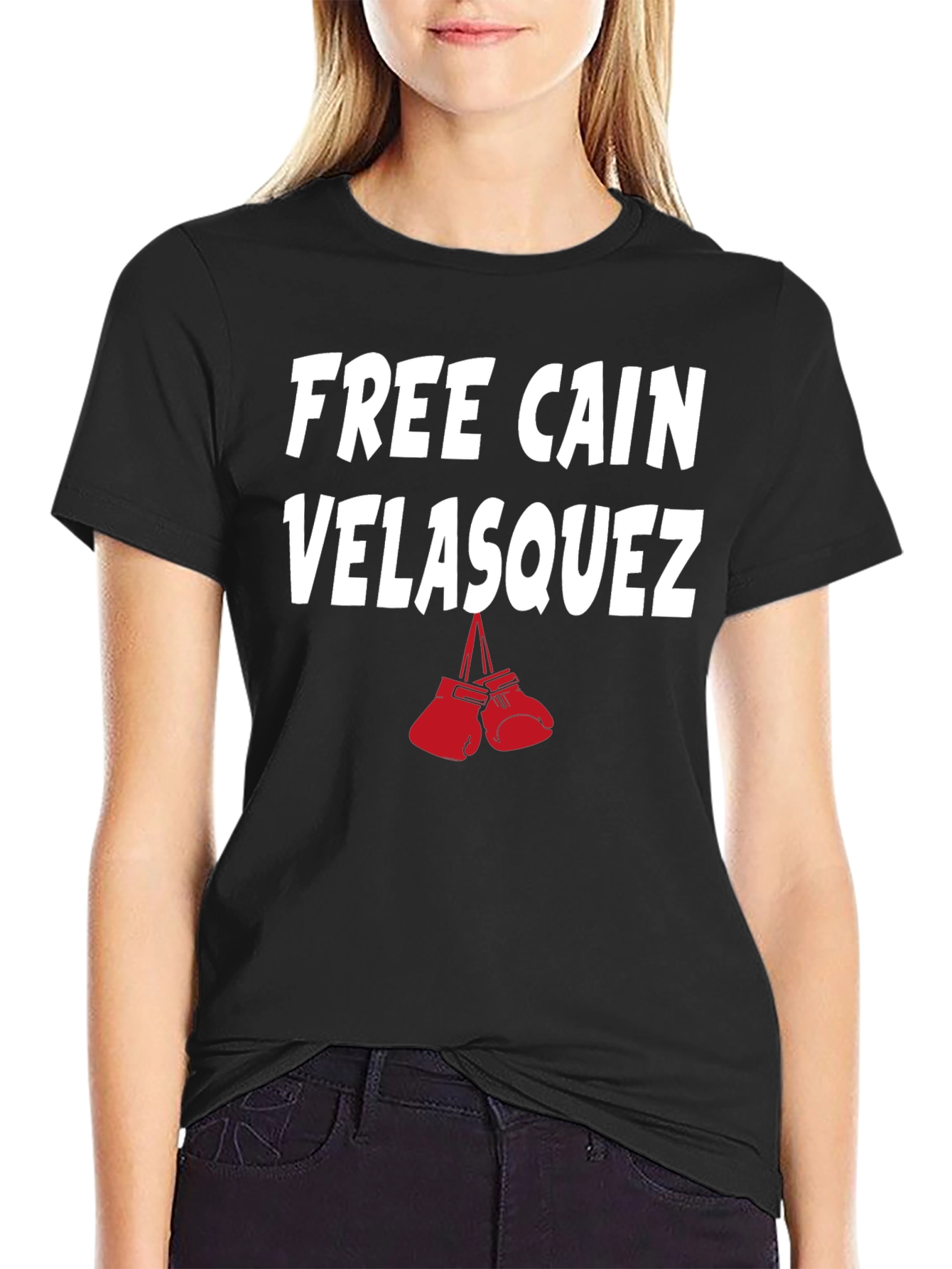 Free Cain Velasquez T-Shirt Boxing Gloves Tee