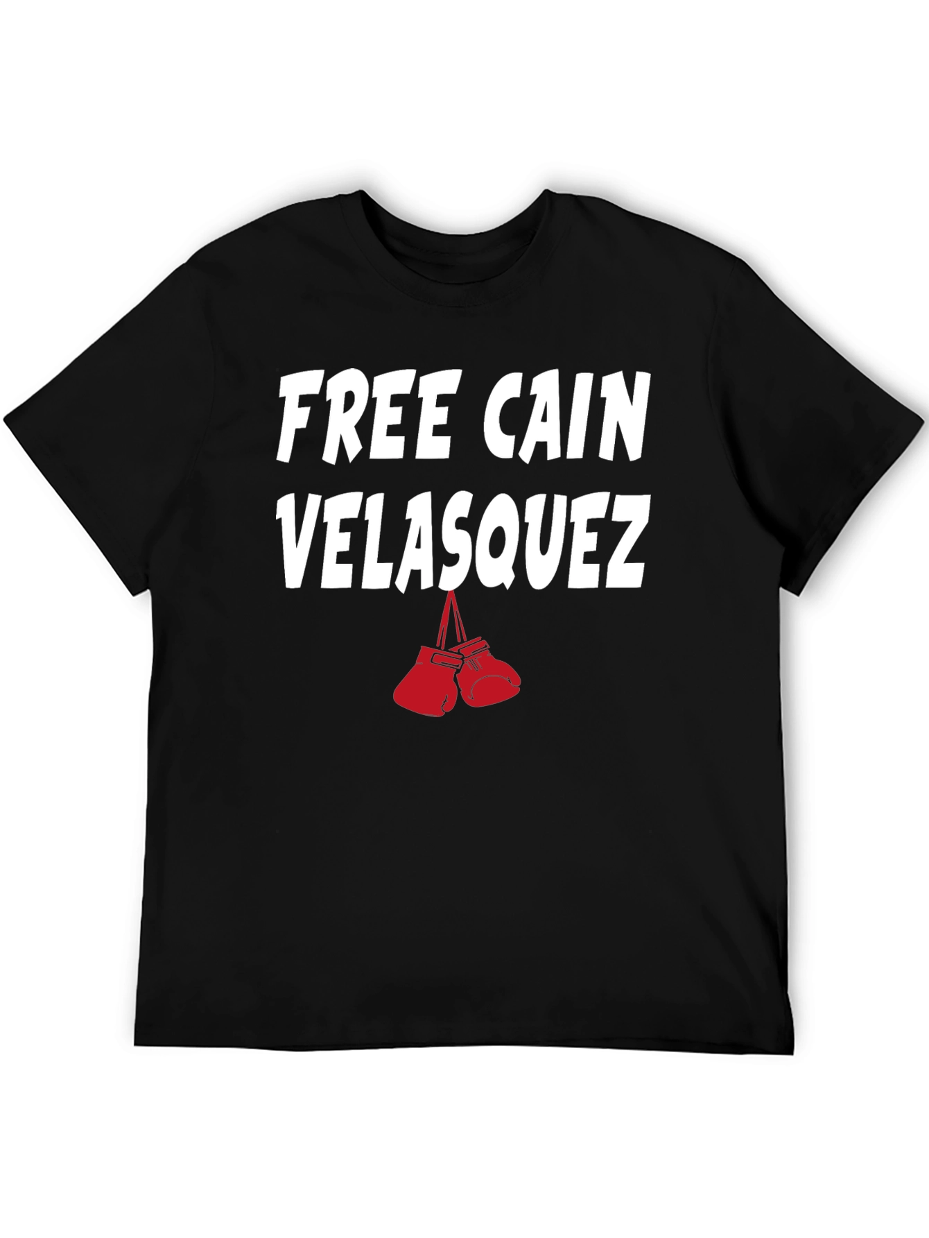 Free Cain Velasquez T-Shirt Boxing Gloves Tee