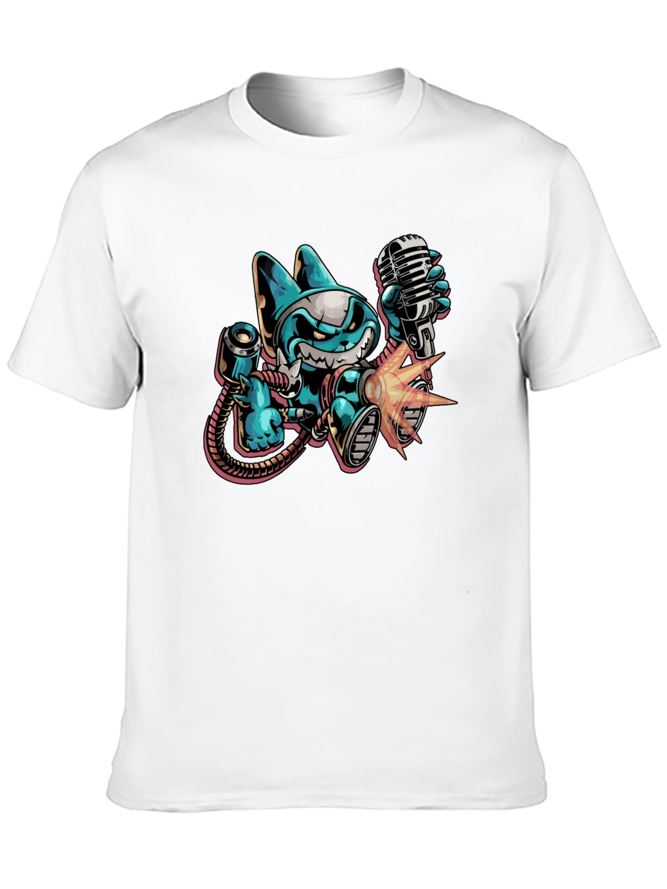 Cartoon Character Graphic Tee