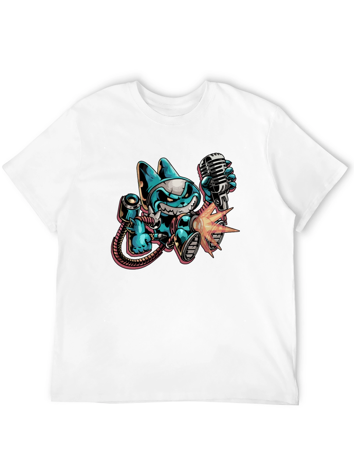Cartoon Character Graphic Tee