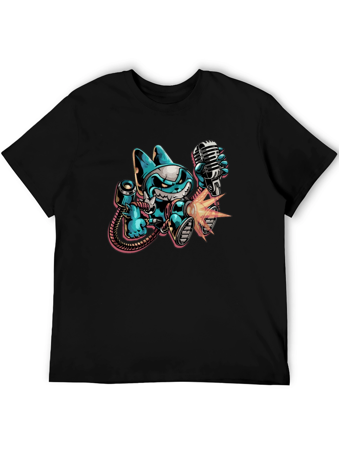 Cartoon Character Graphic Tee
