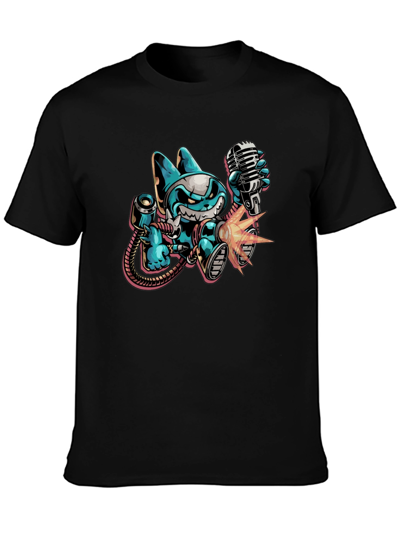 Cartoon Character Graphic Tee