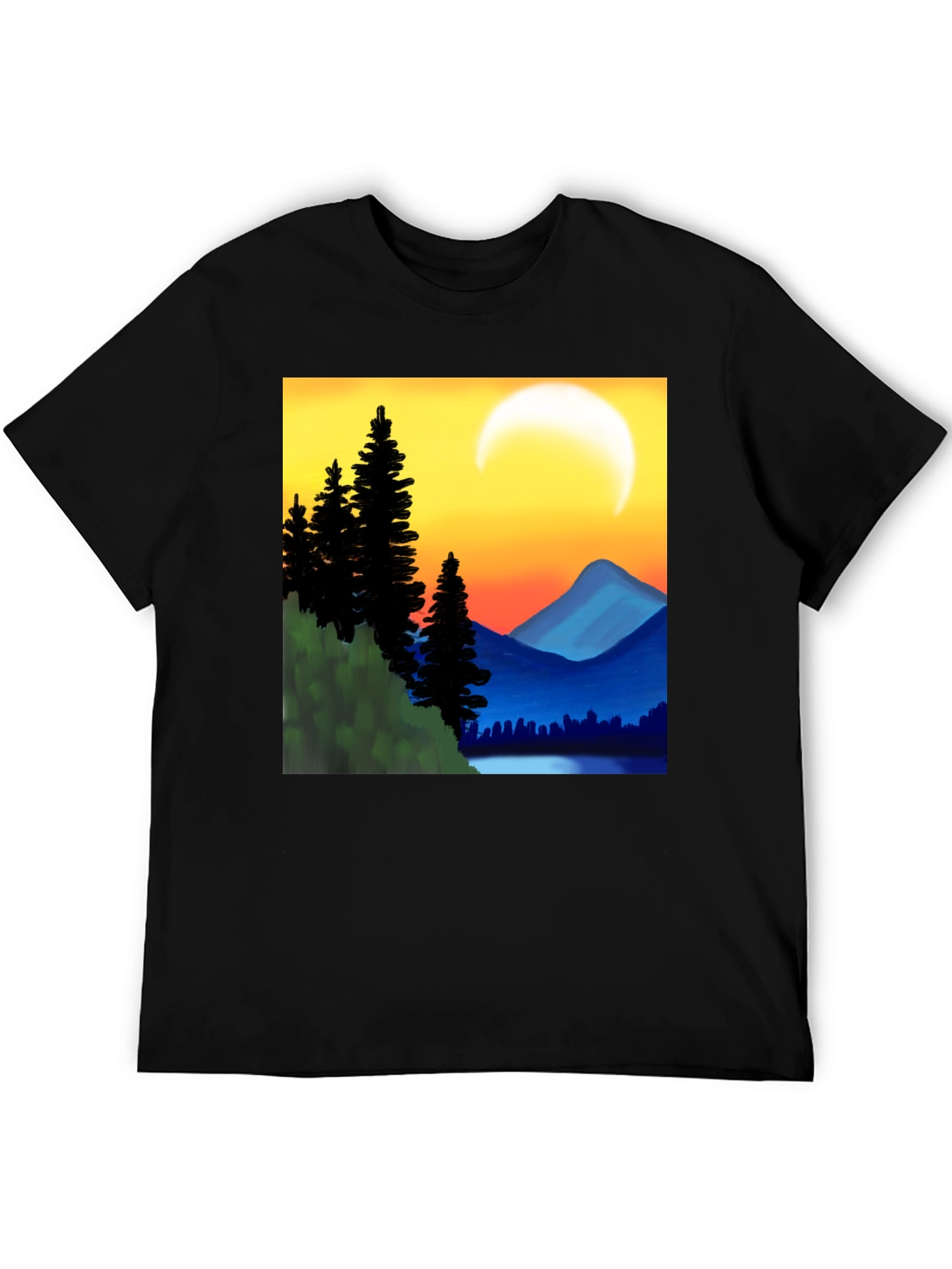 Sunset Mountain Graphic Tee