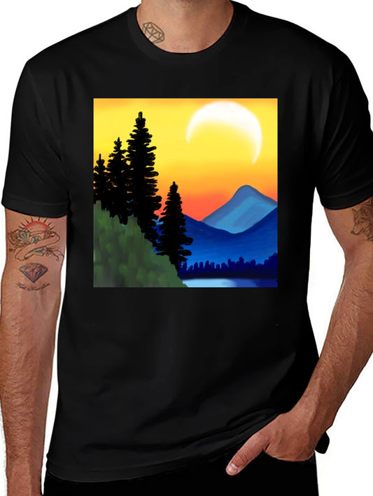 Sunset Mountain Graphic Tee