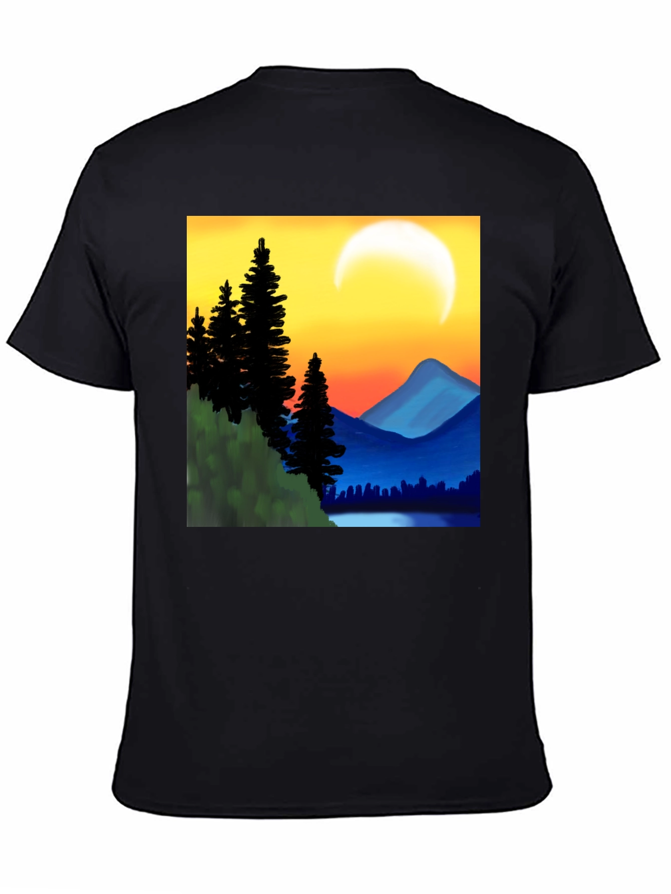 Sunset Mountain Graphic Tee
