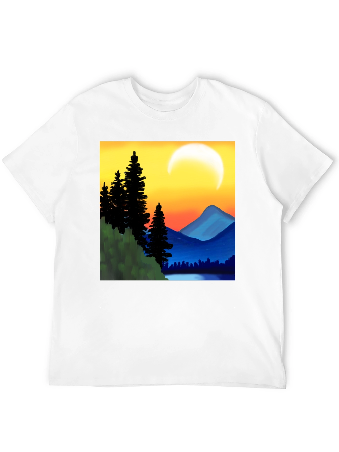 Sunset Mountain Graphic Tee
