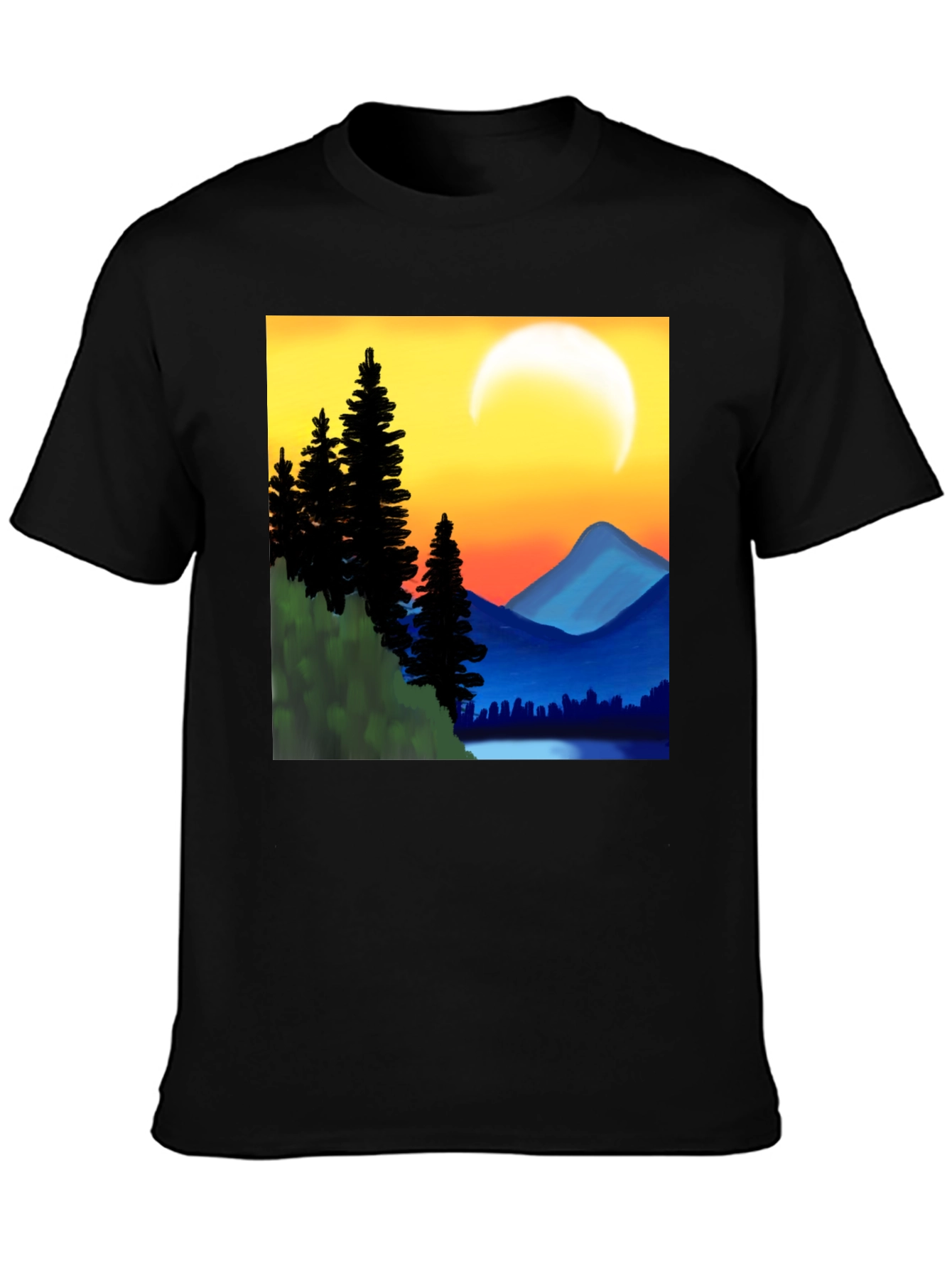 Sunset Mountain Graphic Tee