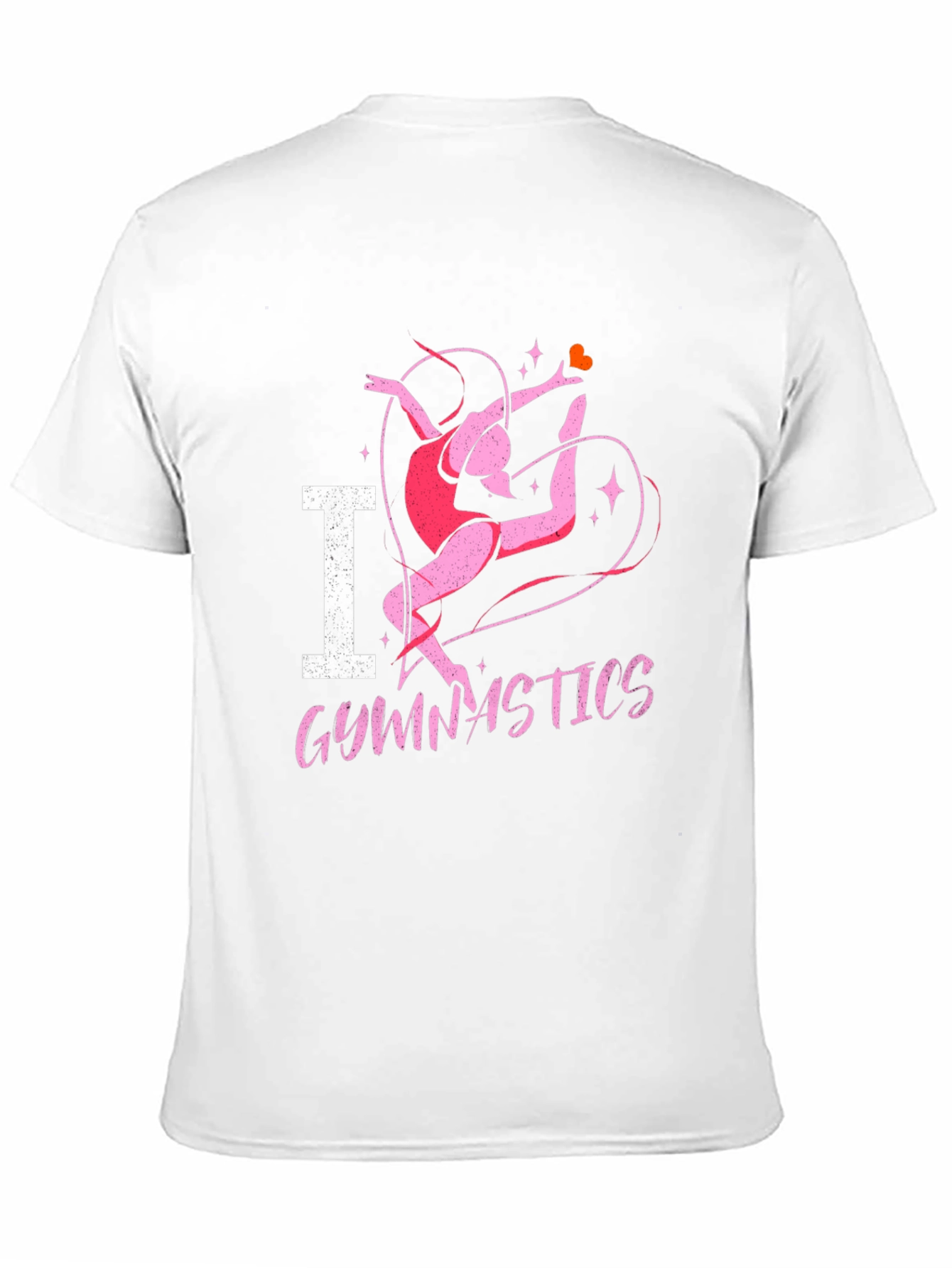 I Heart Gymnastics Black T-Shirt