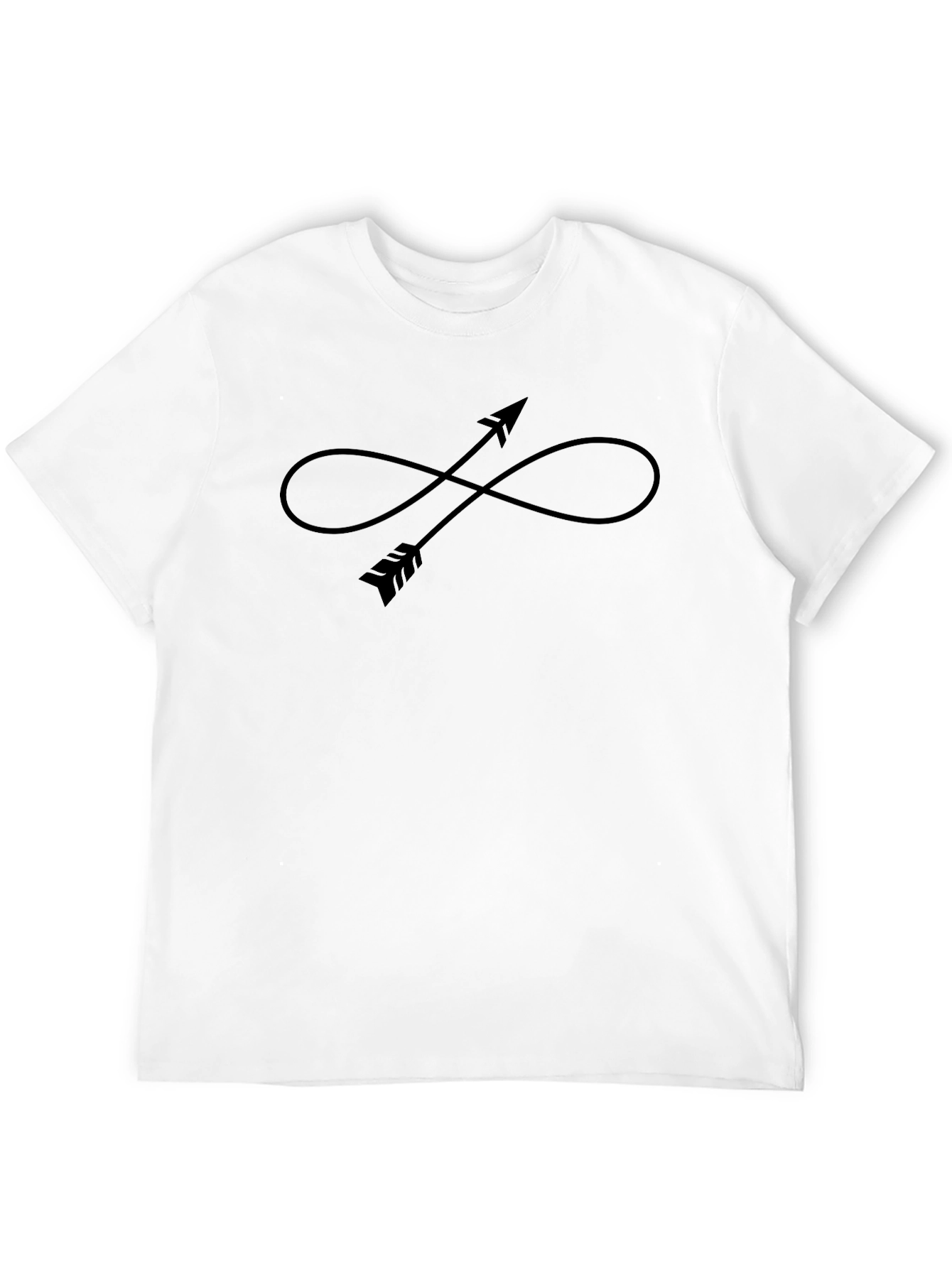 Infinity Arrow Graphic Tee - Unisex Casual Shirt
