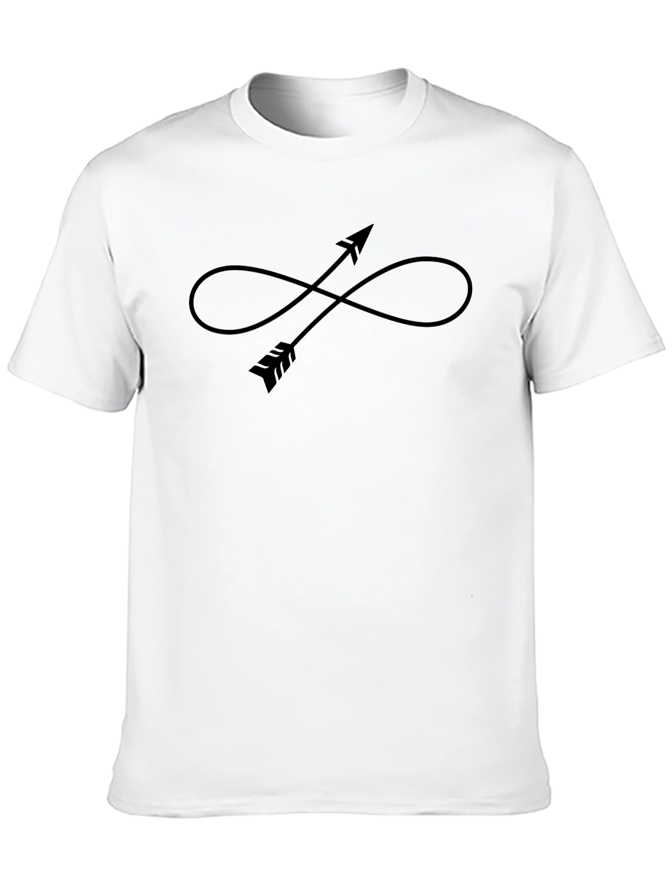 Infinity Arrow Graphic Tee - Unisex Casual Shirt