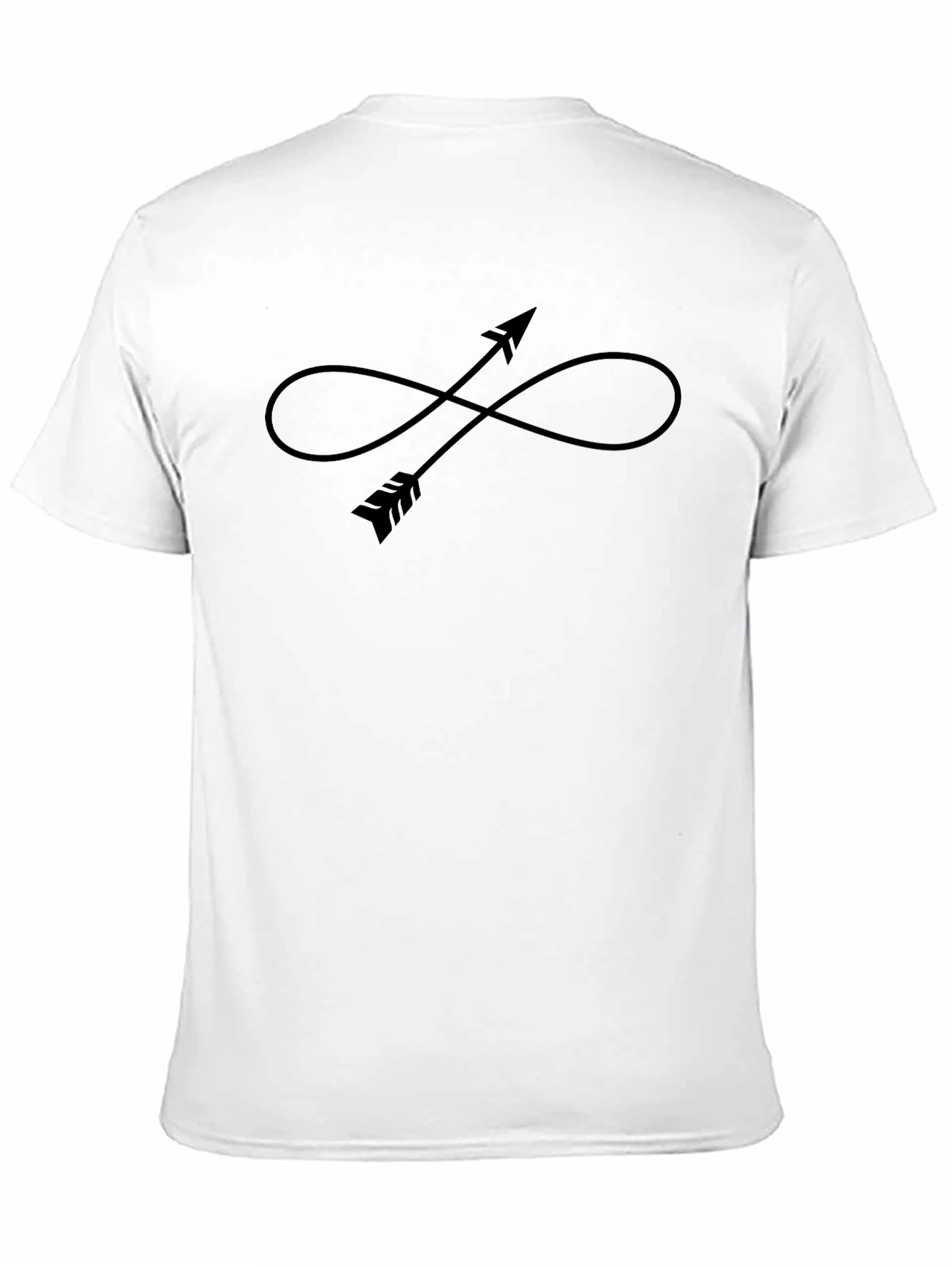 Infinity Arrow Graphic Tee - Unisex Casual Shirt