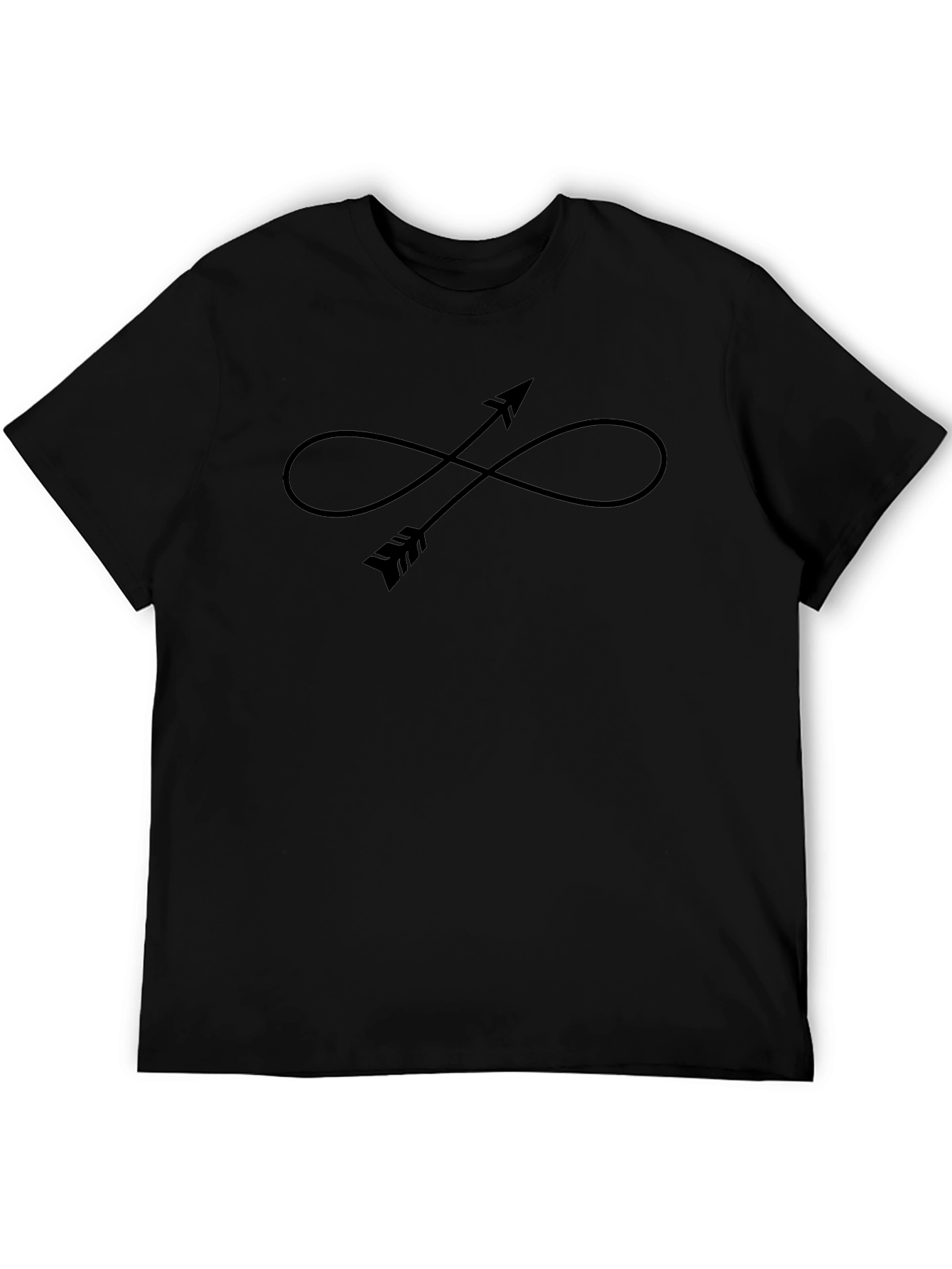 Infinity Arrow Graphic Tee - Unisex Casual Shirt