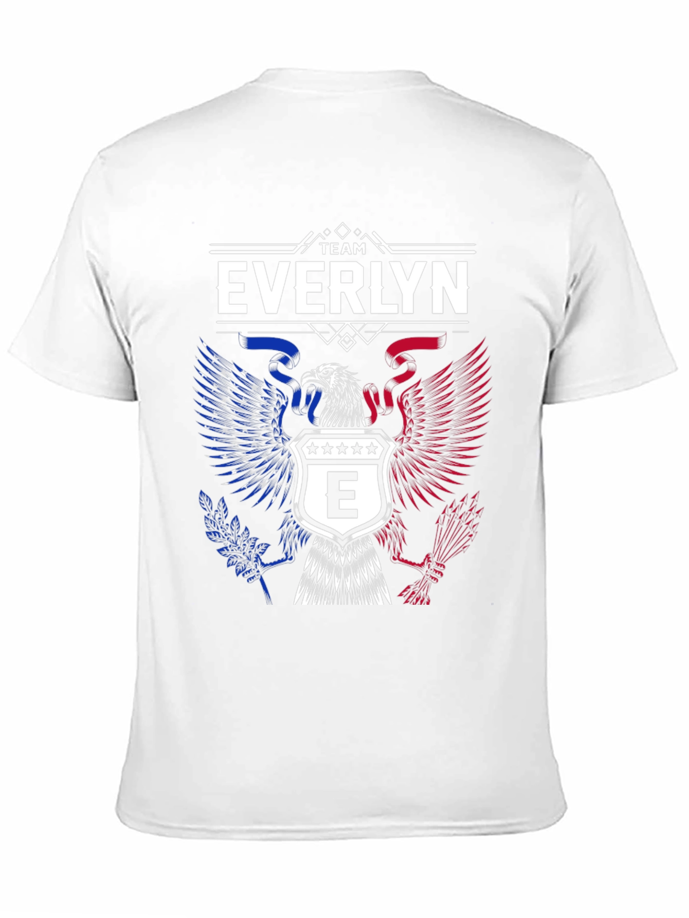 Team Everlyn Eagle Patriotic T-Shirt