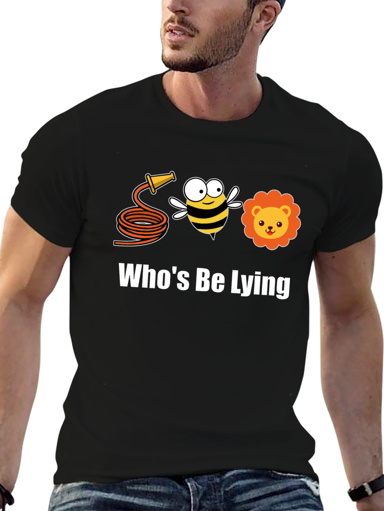 Hose Bee Lion T-Shirt - Whos Be Lying