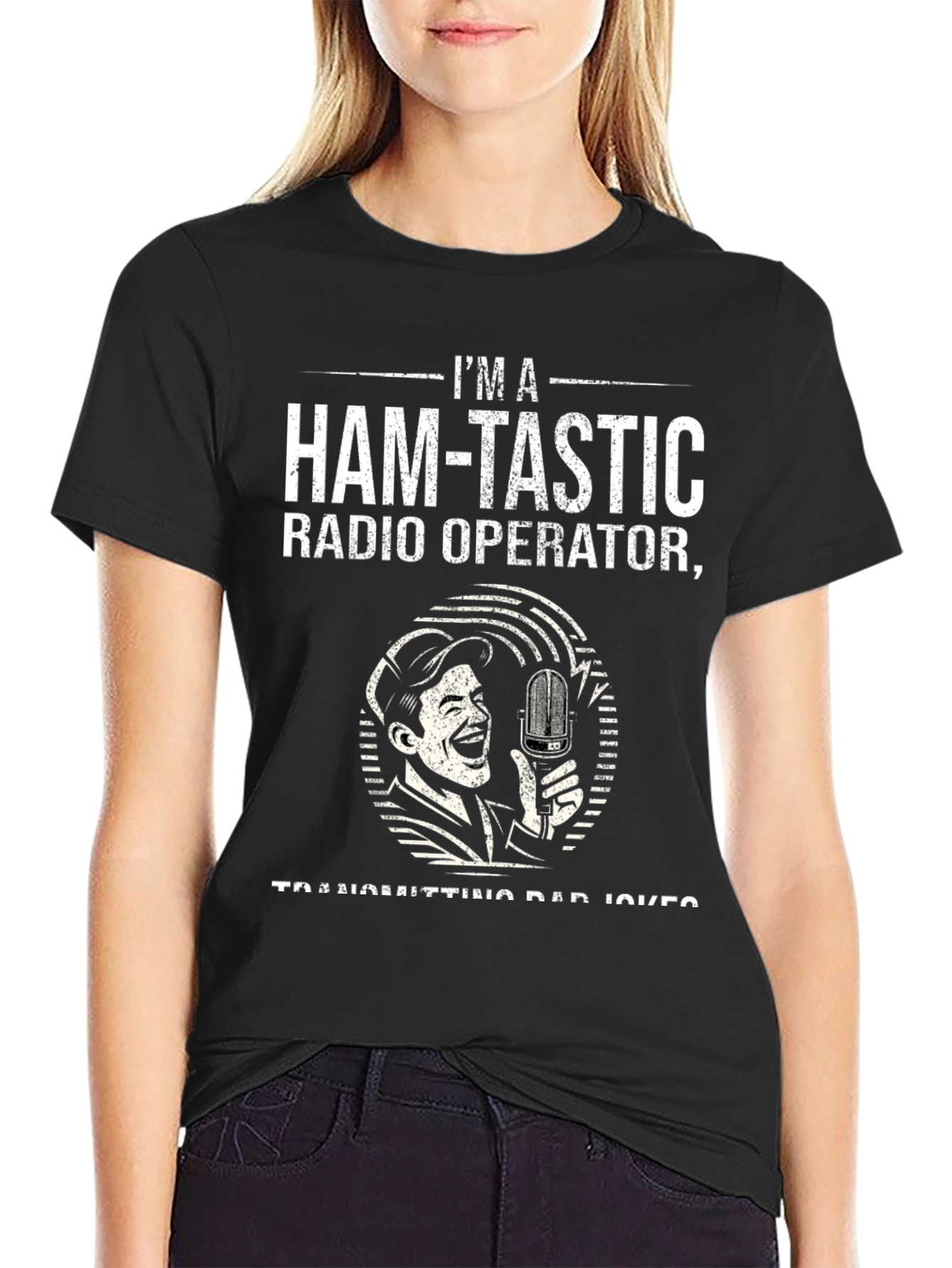 Ham-tastic Radio Operator Graphic T-Shirt