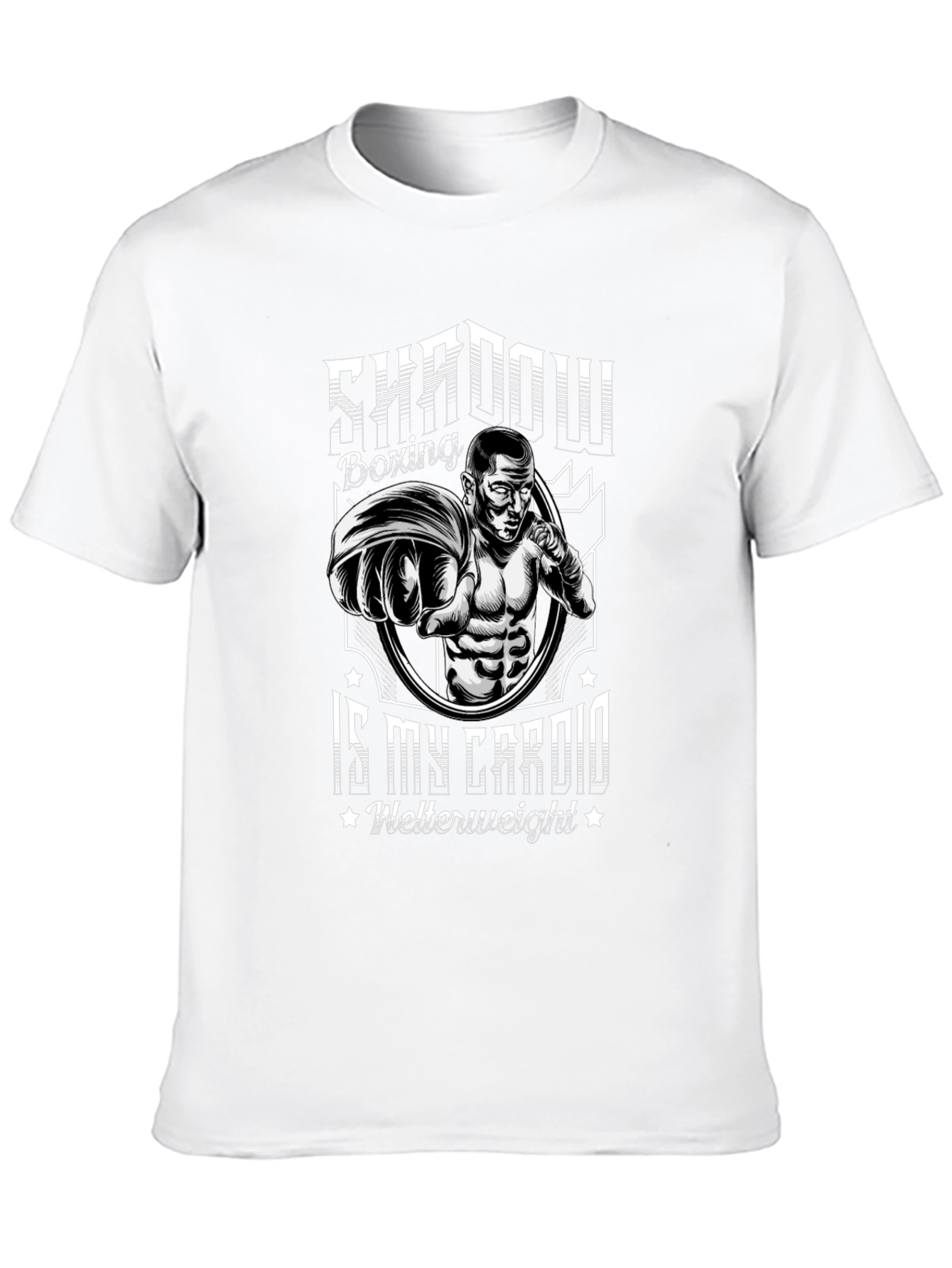 Shadow Boxing Cardio T-Shirt - Welterweight Gym Apparel