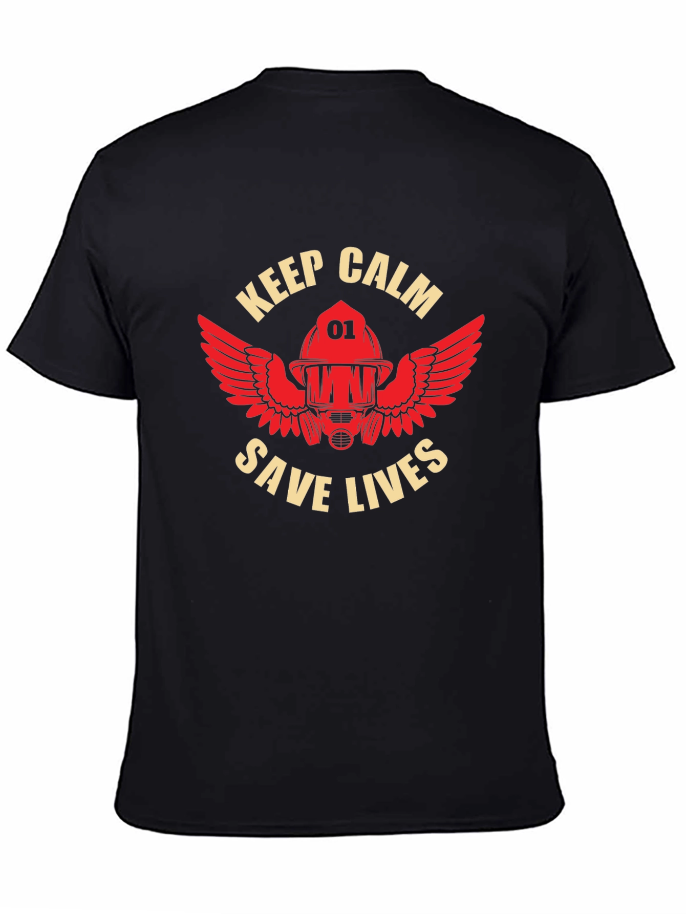 Keep Calm Save Lives Firefighter T-Shirt