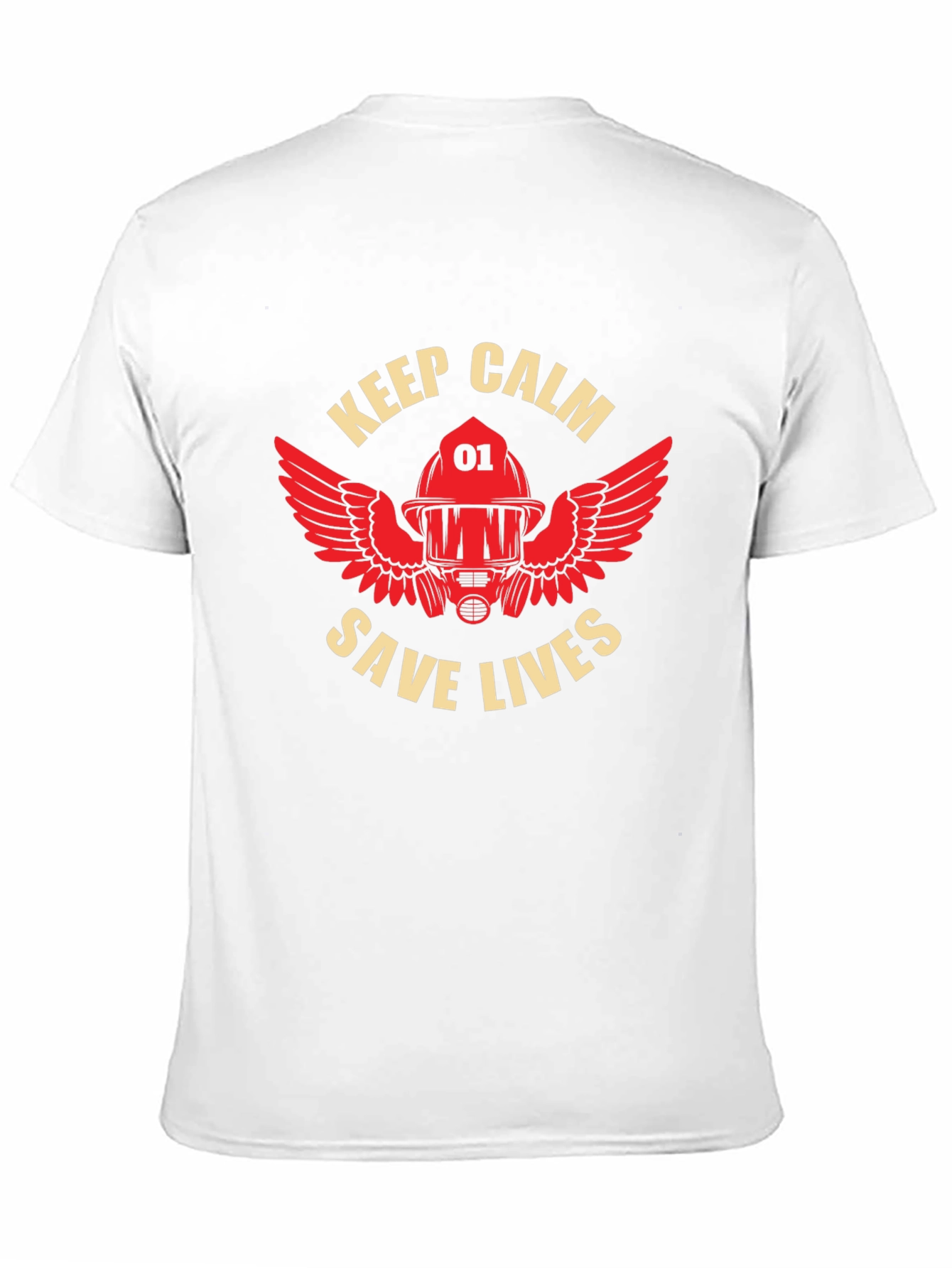 Keep Calm Save Lives Firefighter T-Shirt