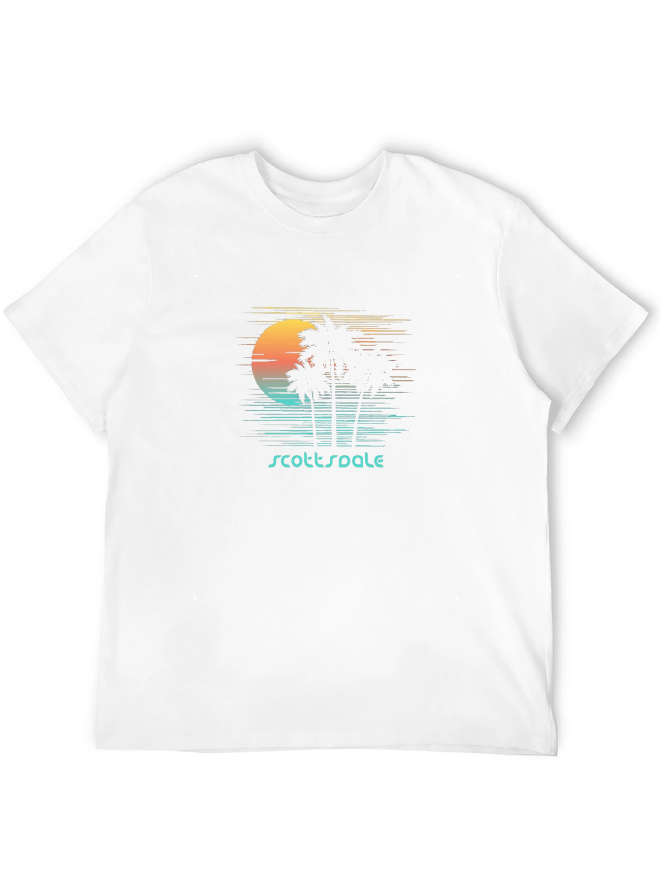 Scottsdale Palm Tree Sunset T-Shirt