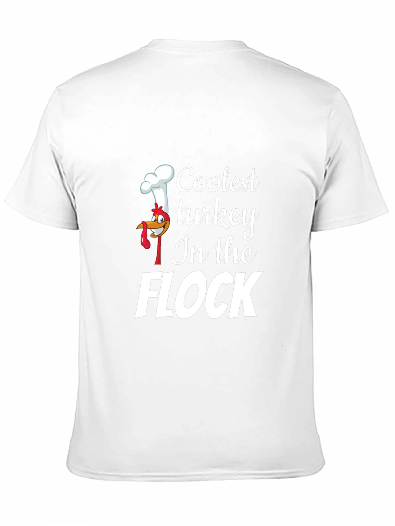 Coolest Turkey in the Flock Black T-Shirt