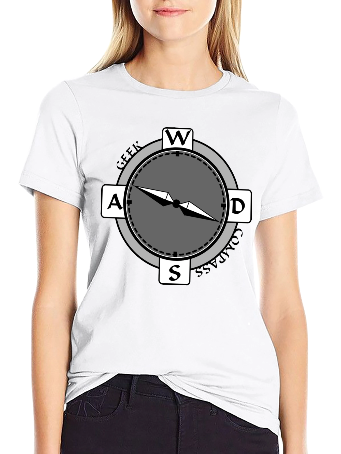Geek Compass T-Shirt - Gamer Direction