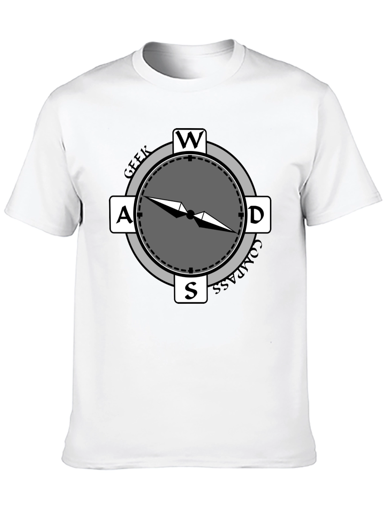 Geek Compass T-Shirt - Gamer Direction