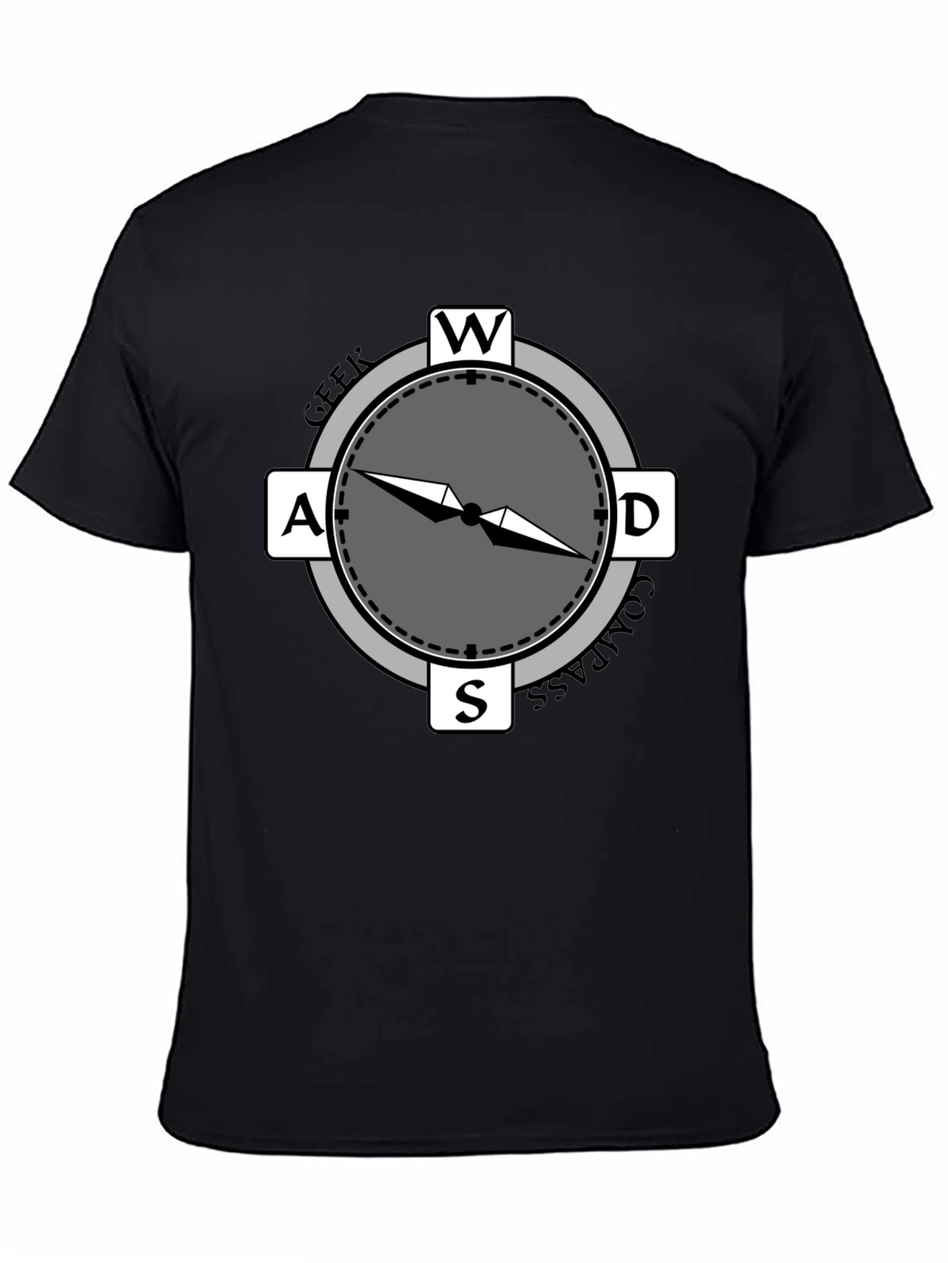 Geek Compass T-Shirt - Gamer Direction