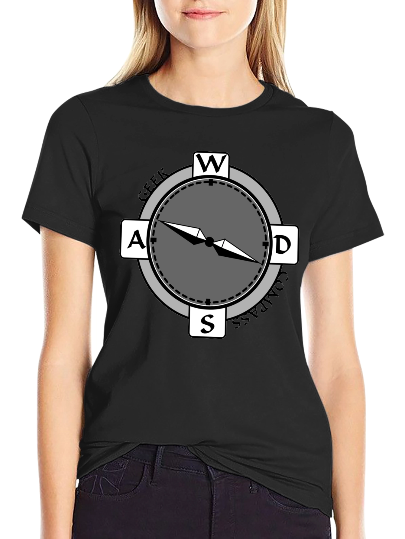Geek Compass T-Shirt - Gamer Direction