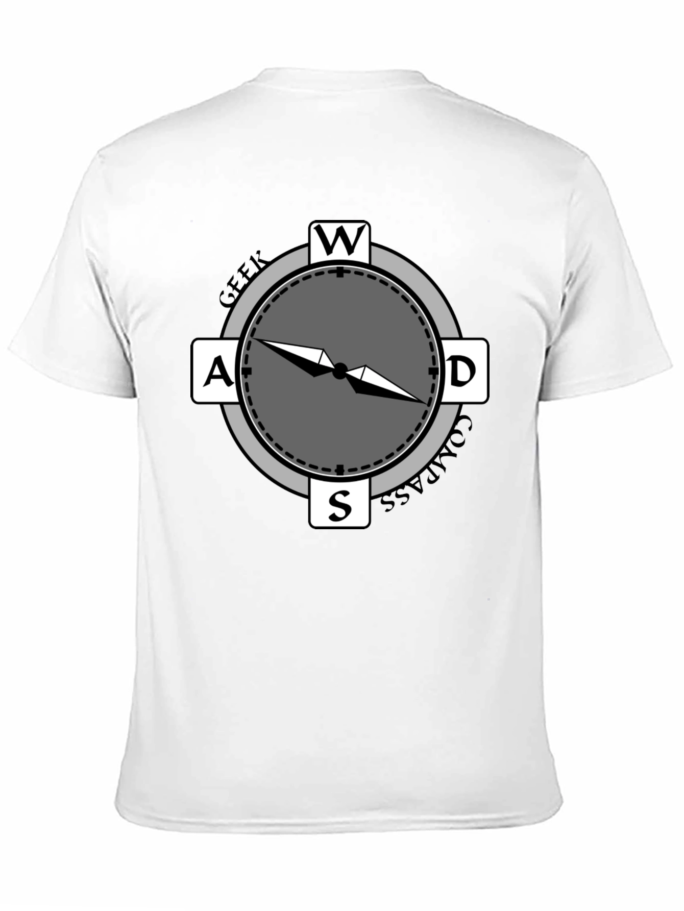Geek Compass T-Shirt - Gamer Direction