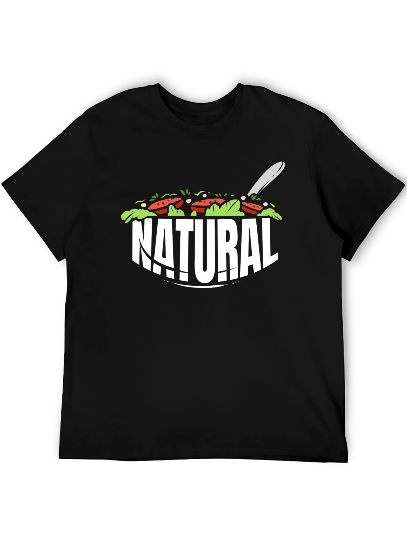 Natural Salad T-Shirt | Healthy Lifestyle Apparel