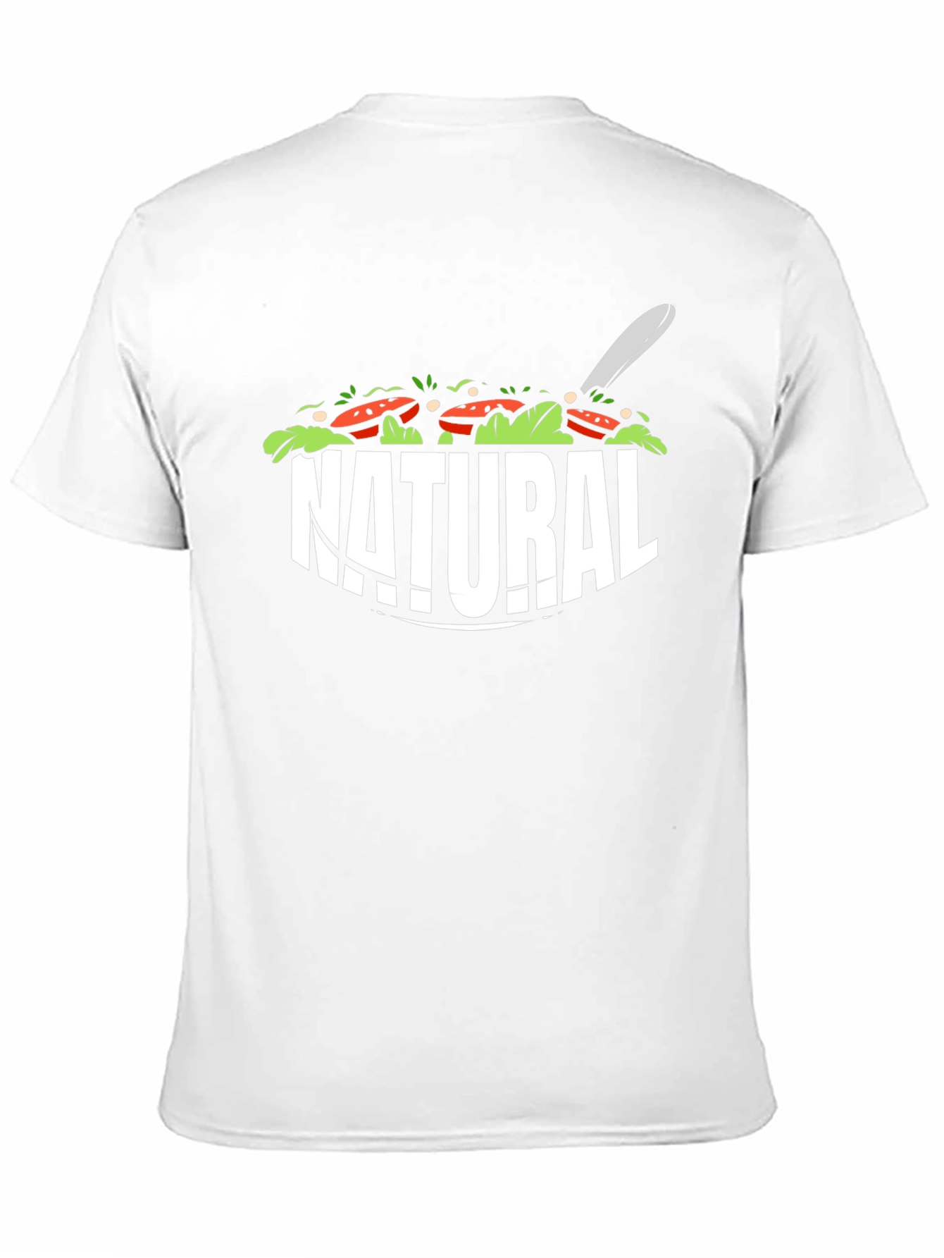 Natural Salad T-Shirt | Healthy Lifestyle Apparel