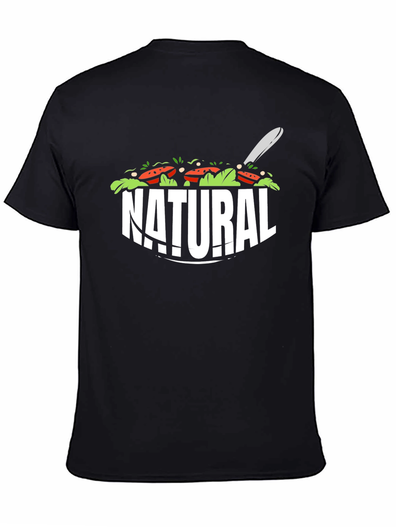 Natural Salad T-Shirt | Healthy Lifestyle Apparel