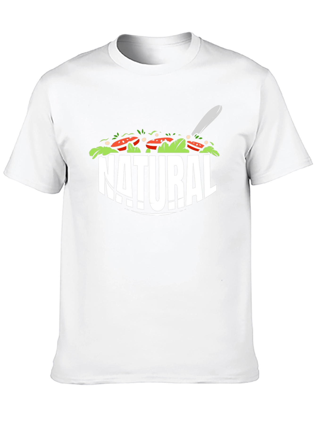 Natural Salad T-Shirt | Healthy Lifestyle Apparel