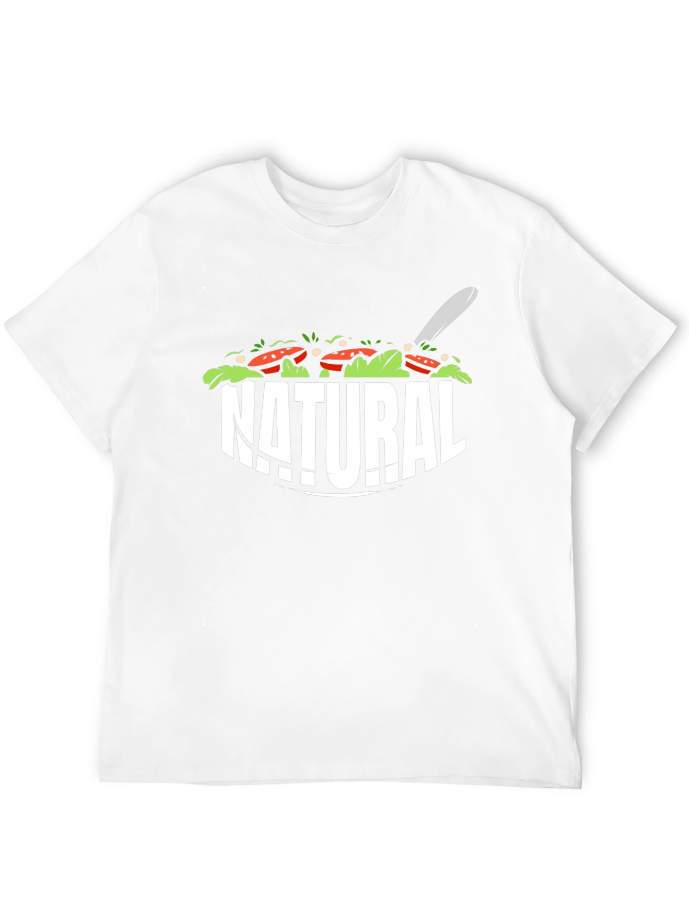 Natural Salad T-Shirt | Healthy Lifestyle Apparel