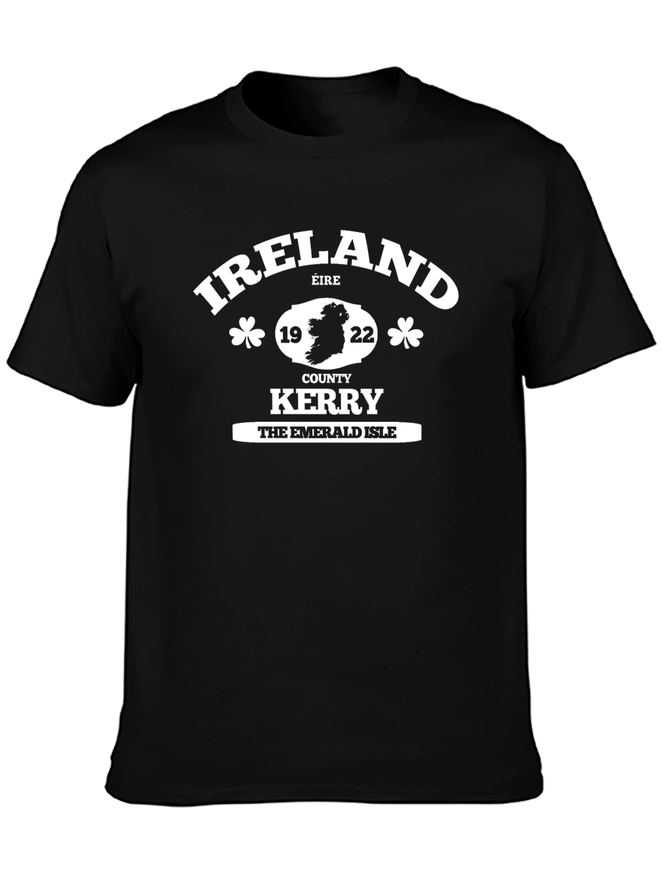 Ireland County Kerry Black T-Shirt