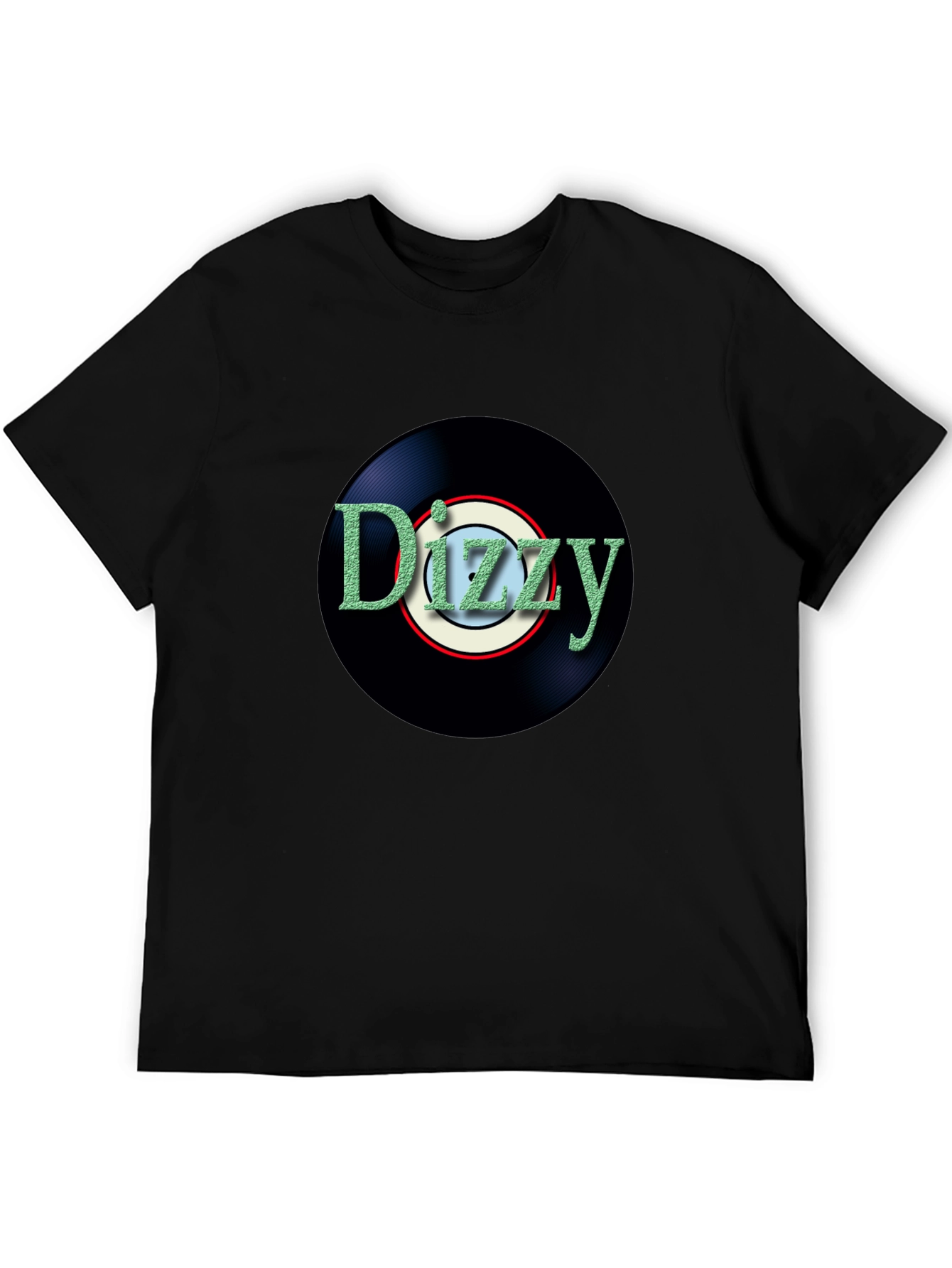 Dizzy Vinyl Record Graphic T-Shirt