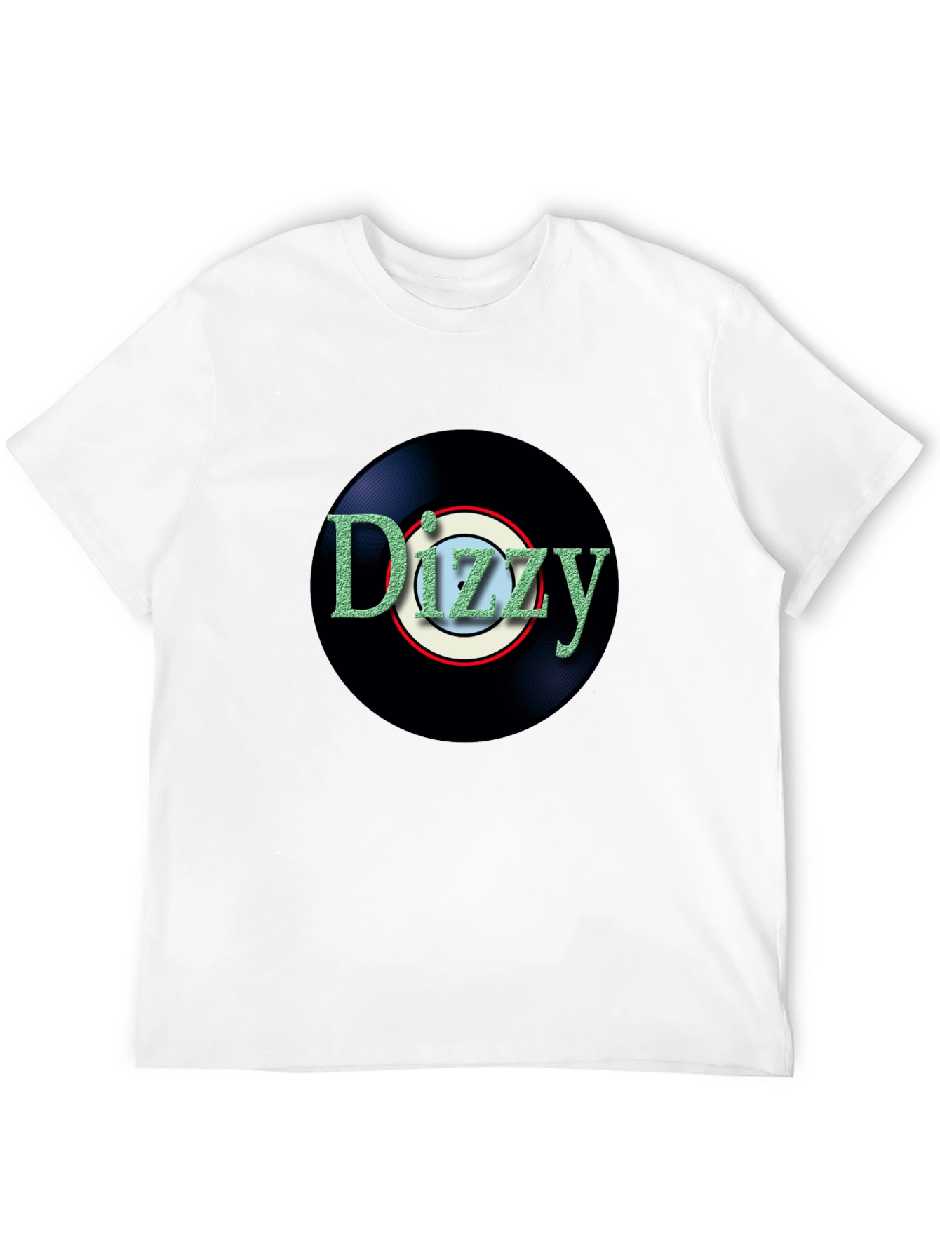 Dizzy Vinyl Record Graphic T-Shirt